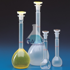 Matraz aforado plástico