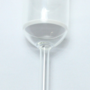 Embudo con frita filtrante