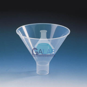 Embudo para polvos de plástico