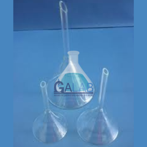 Embudo analítico tallo corto