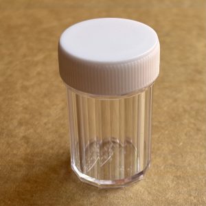 Frasco poliestireno cristal