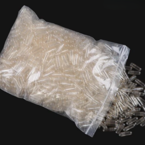 Capsulas Gelatina Vacías Transparentes